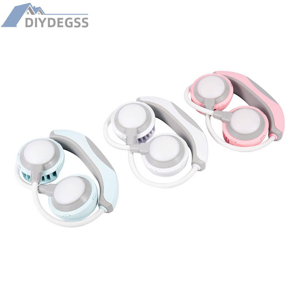 Quạt Đeo Cổ 3 Tốc Độ Tùy Chỉnh Kèm Sạc USB Tiện Dụng Diy