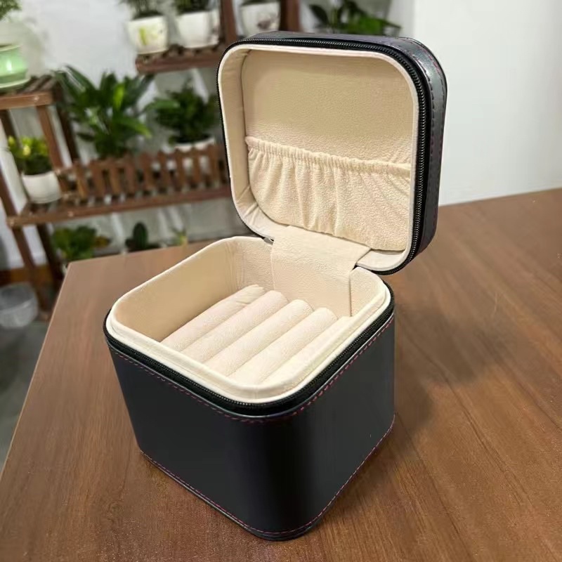 Vali Hộp Da Đựng 5 Vòng, 15 Vòng 36 Vòng Bản Cứng Chất Liệu Da PU Cao Cấp