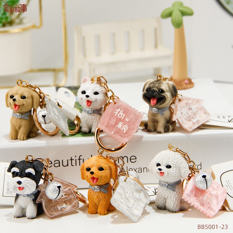 Móc khóa Chó chow chow - pug - poodle xinh xắn CHỈ CÓ TẠI T-STYLE SHOP