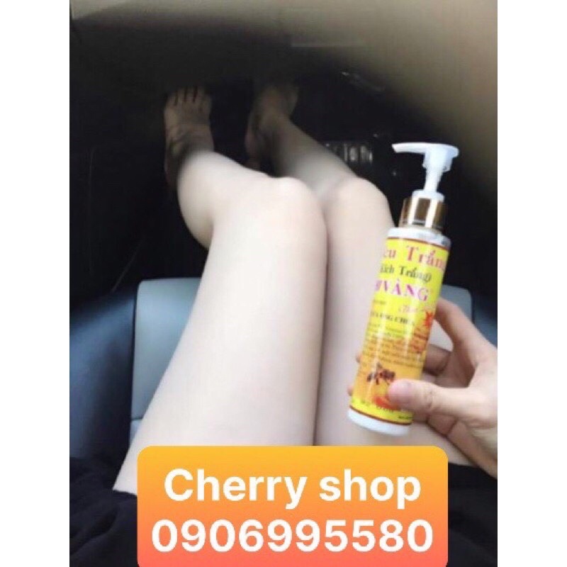 Kem ủ kích trắng sữa ong chúa Linh Chi Vàng