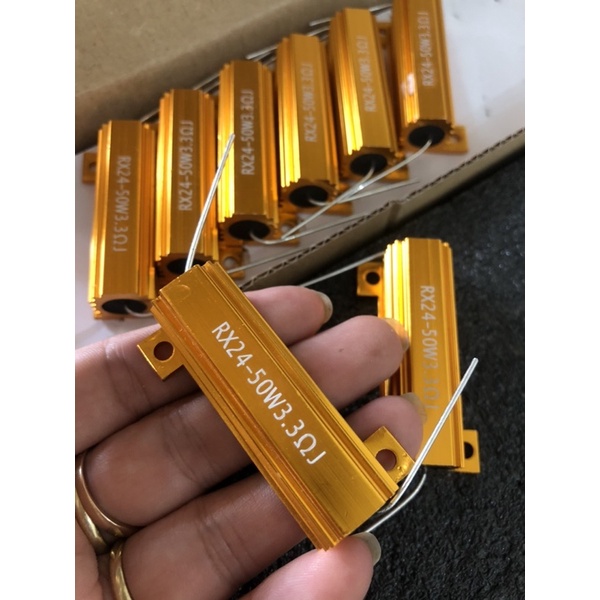 Điện trở nhôm chân dài 50w 3.3R