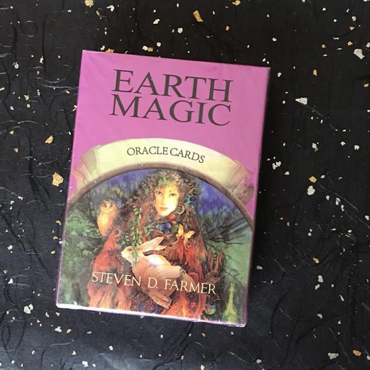 [Freeship toàn quốc]  Bài Tarot Earth Magic Oracle H6 Cards Bói Cao Cấp