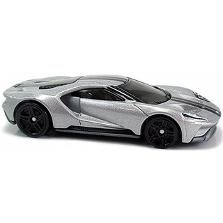 Xe mô hinh Hot Wheels ‘17 Ford GT Basic, bạc hiếm