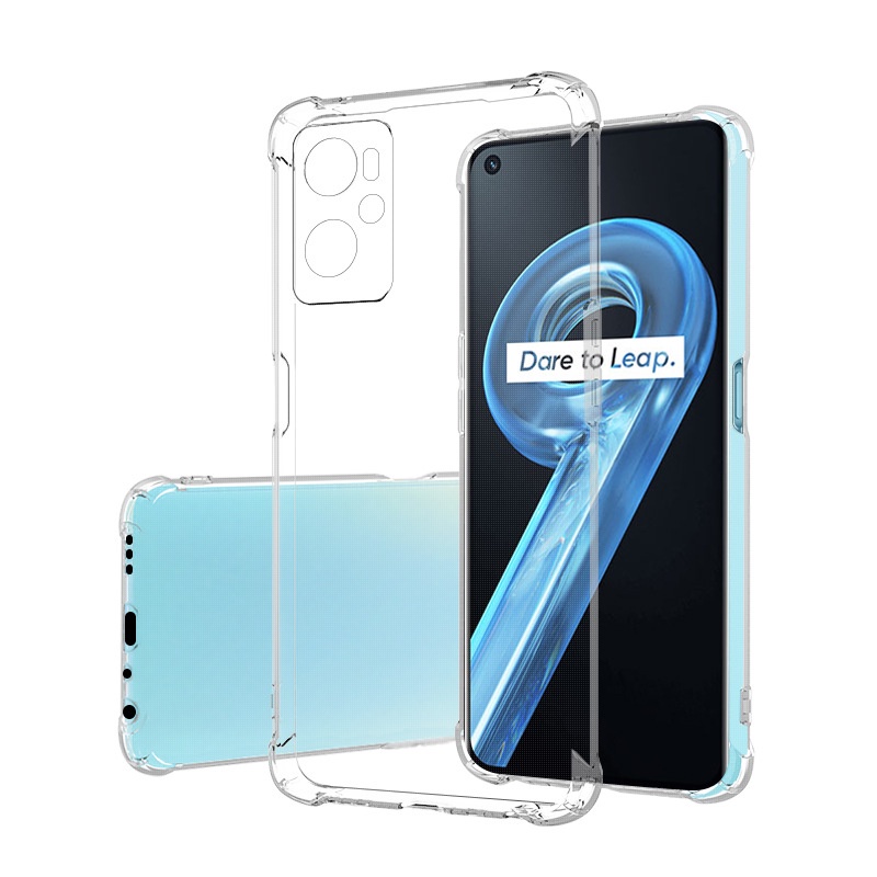 Ốp Điện Thoại Silicon Trong Suốt Chống Rơi Chống Sốc Cho Realme 9 Pro Realme 9 9i 8 7 6 5 Pro 5G 7i 8i 6i 5i 5s