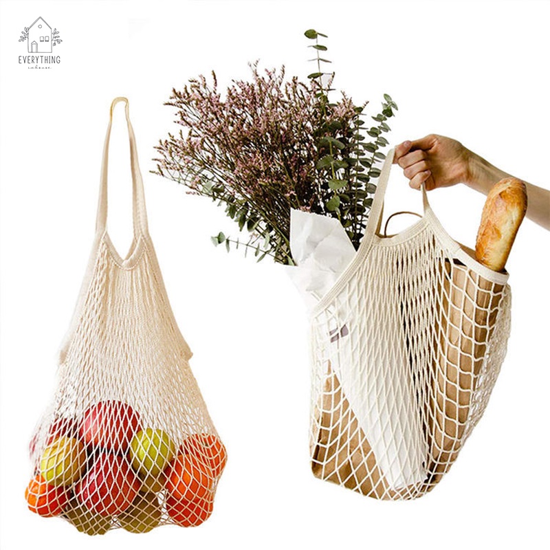 Túi lưới tiện dụng đựng hoa quả thân thiện với môi trường, phụ kiện thời trang, đạo cụ chụp ảnh, decor vintage