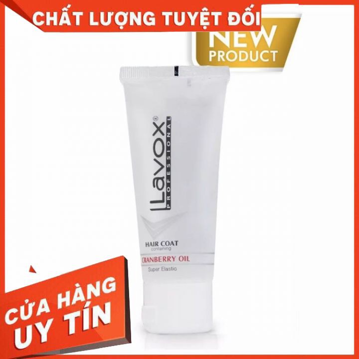 [chính hãng]  Dầu Dưỡng Bóng Tóc Lavox Hair Coat With Sunscreen 60ml dạng tip   dưỡng bóng tóc chống khô sơ trẻ ngọn