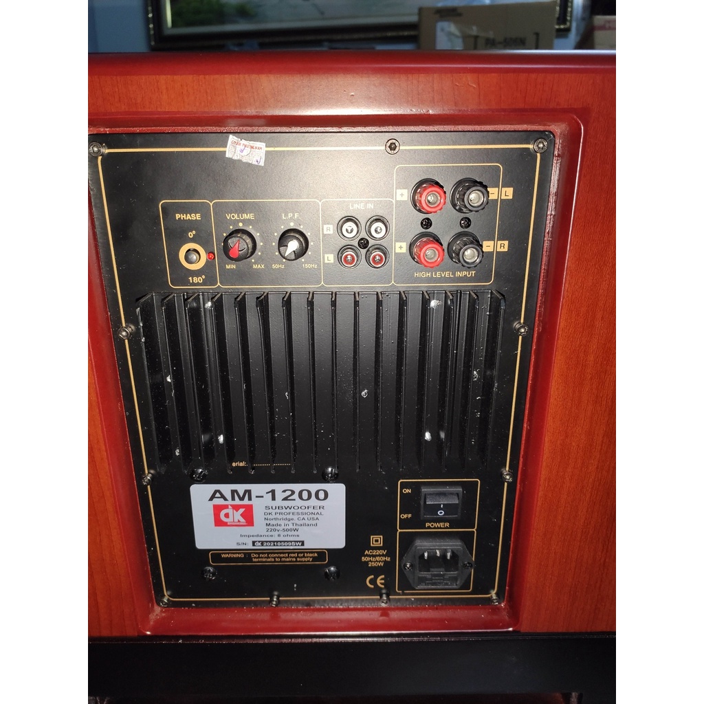 Loa sub điện DK bass 30 lòng vàng, loa siêu trầm DK 300,chuẩn hãng  chất lượng cao chắc tiếng, bảo hành 12 tháng.