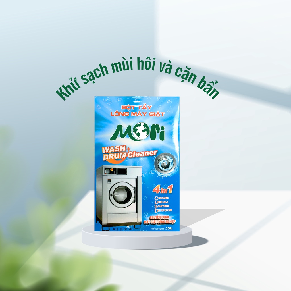 Bột tẩy lồng giặt dân sinh Mori hộp 250g - Loại bỏ mùi và vi khuẩn