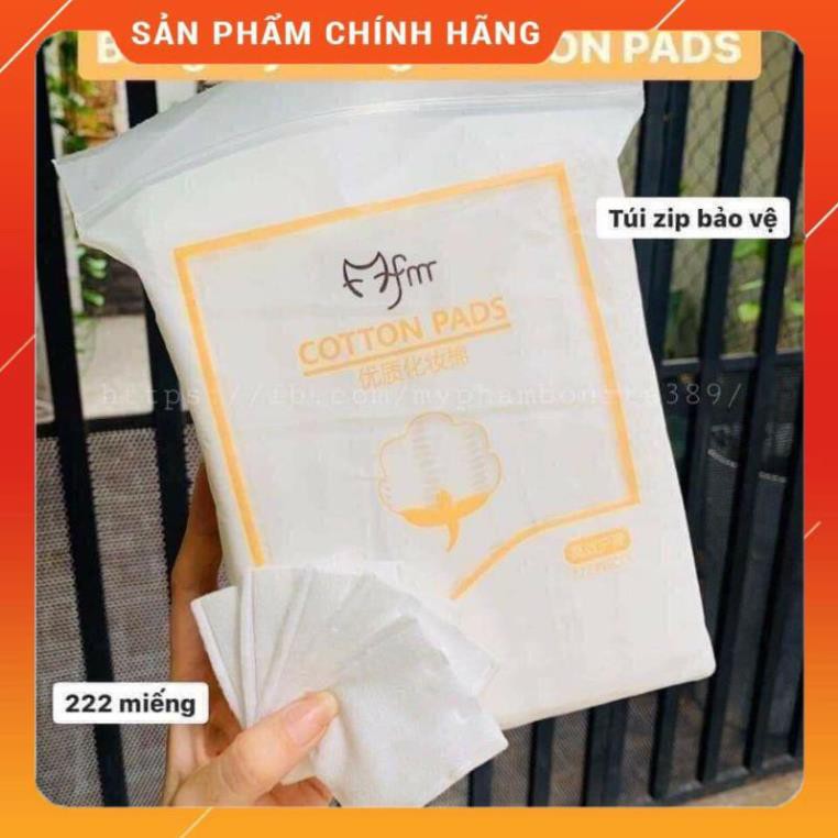 [HÀNG SIÊU TỐT] BÔNG TẨY TRANG COTTON PADS 222 MIẾNG