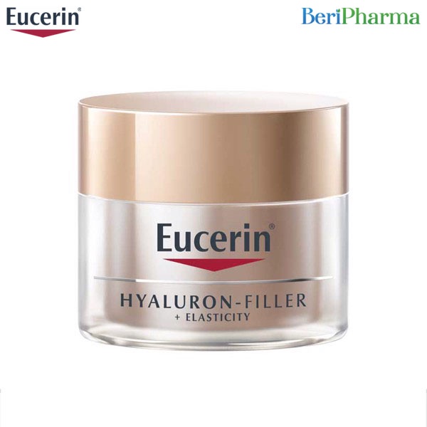 Eucerin Kem Dưỡng Cho Da Kém Đàn Hồi Và Nếp Nhăn Sâu Ban Đêm Hyaluron Filler Elasticity Night 50ml