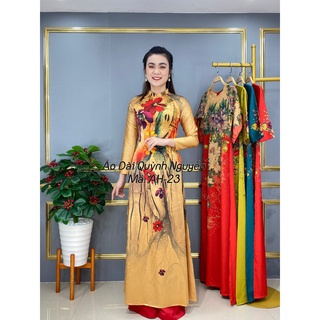 Áo dài lụa đông hưng cao cấp mã AH23