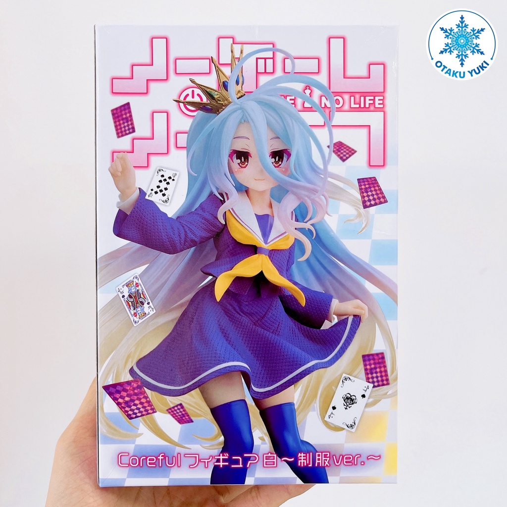 Mô Hình Shiro - Coreful Figure - Uniform ver. (Taito) No Game No Life