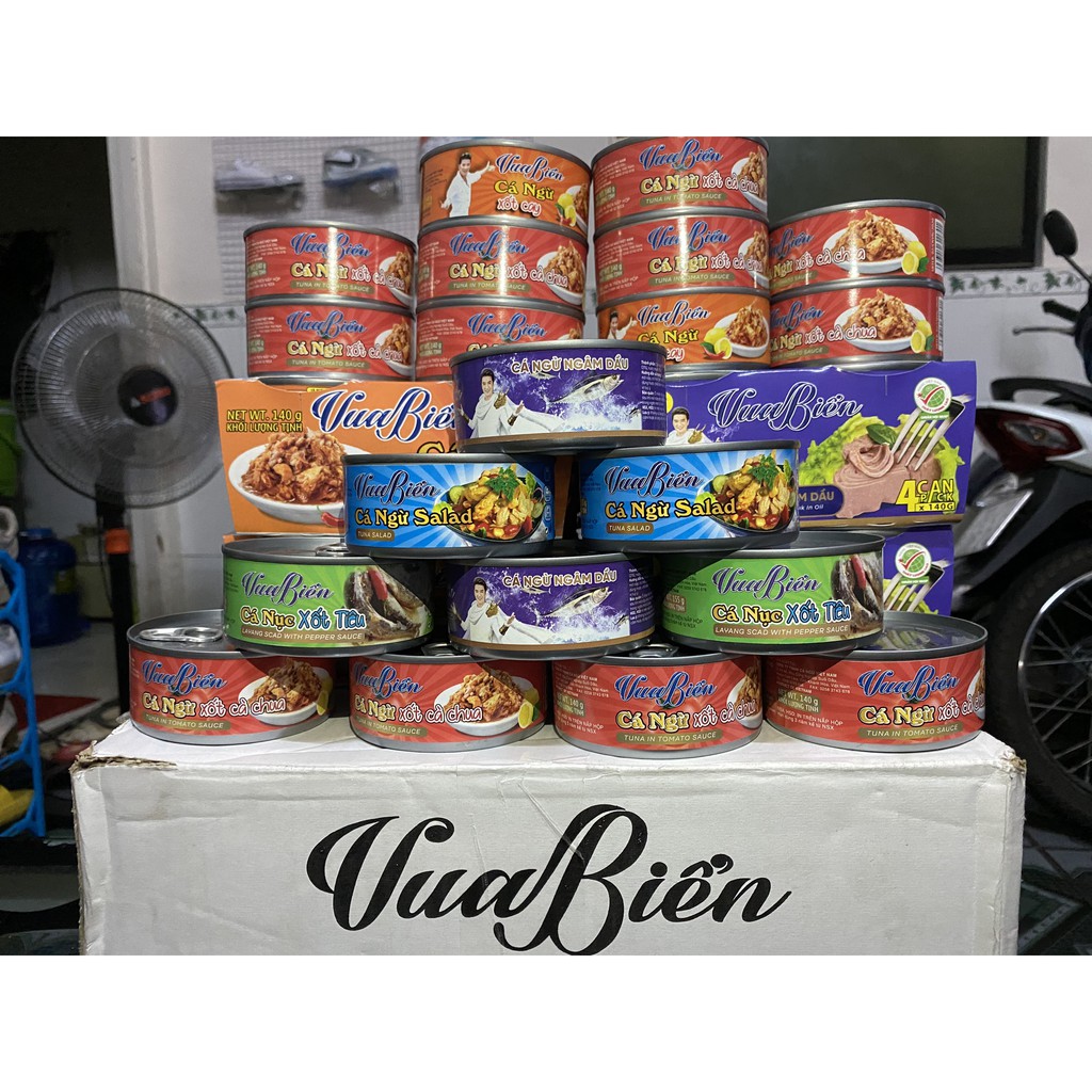 Cá Hộp Cá Ngừ Xốt Cà Chua Vua Biển | BigBuy360 - bigbuy360.vn