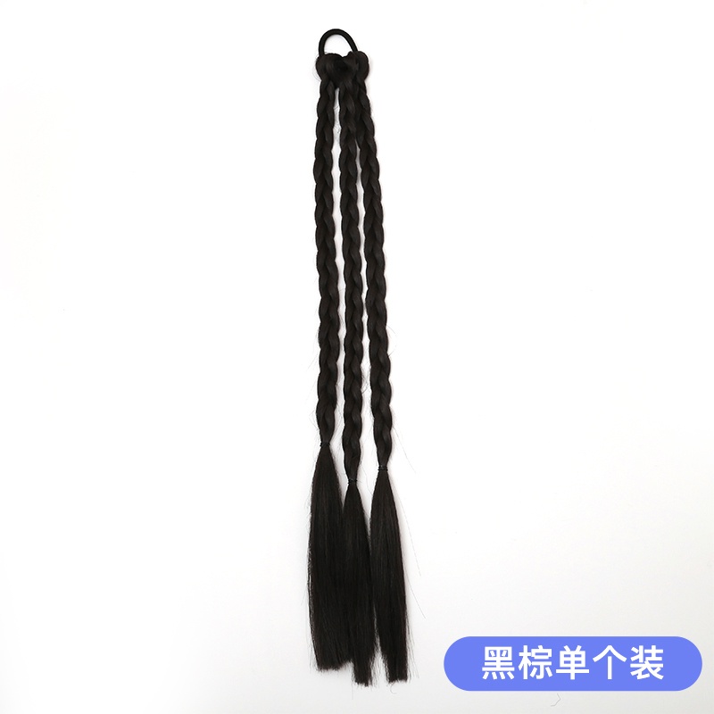 Dây Buộc Tóc Giả Thắt Bím Phong Cách Hàn Quốc Thời Trang Cho Nữ