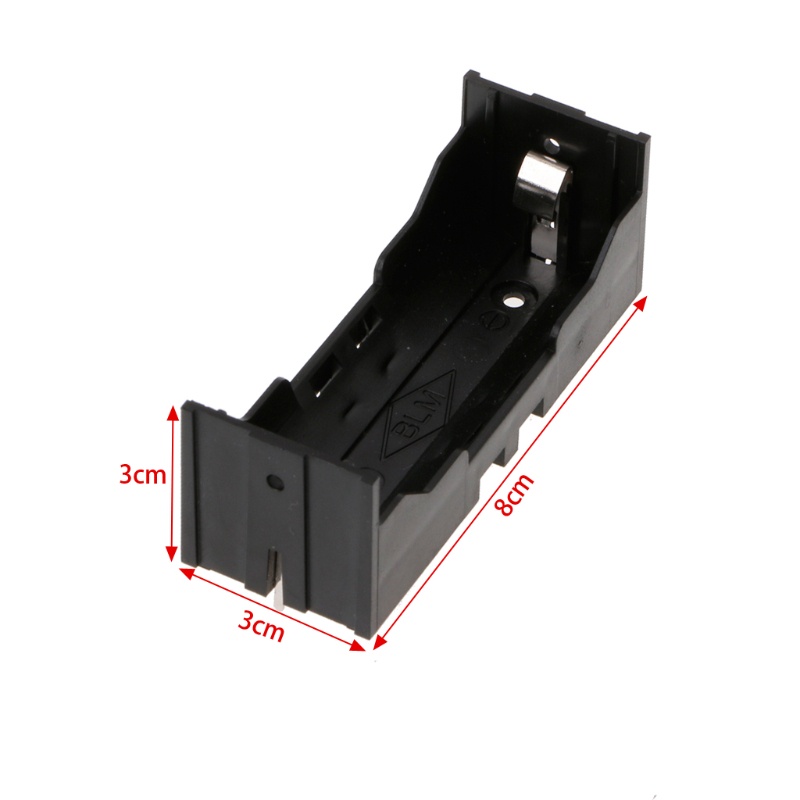 KOK 1Pc 26650 Battery Holder Battery Storage Case For 26650 3.7V Lithium Battery