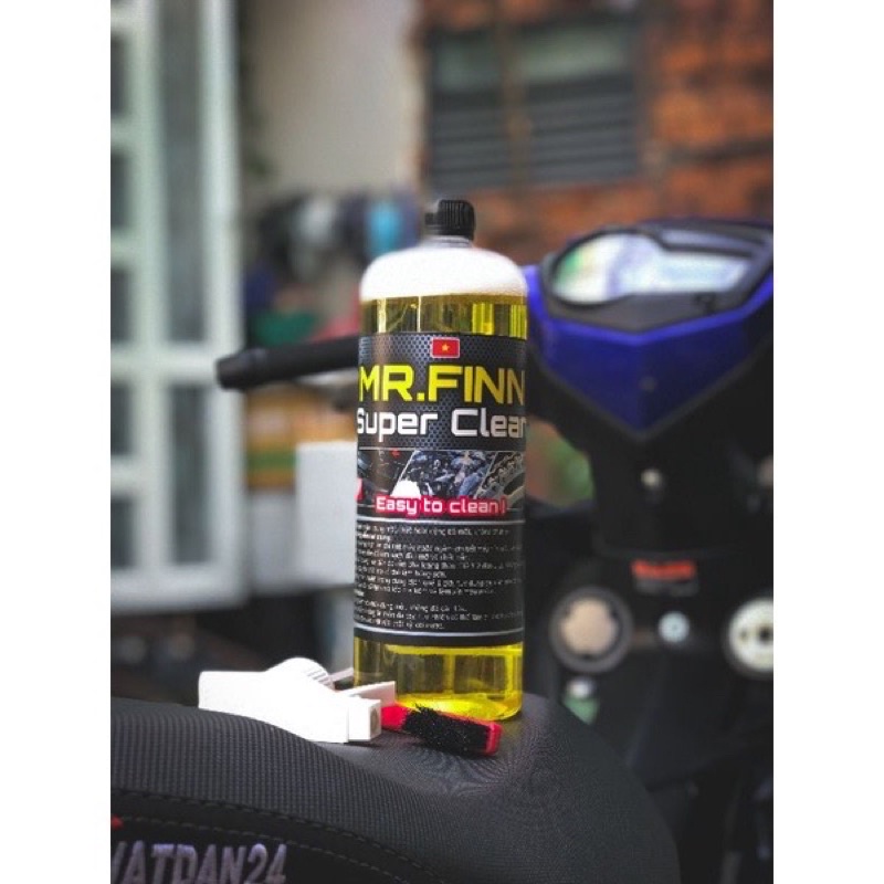 ( Chính hãng ) Dung dịch vệ sinh MR FINN super clean vệ sinh dầu nhớt, nhông sên đĩa, sườn dây điện.