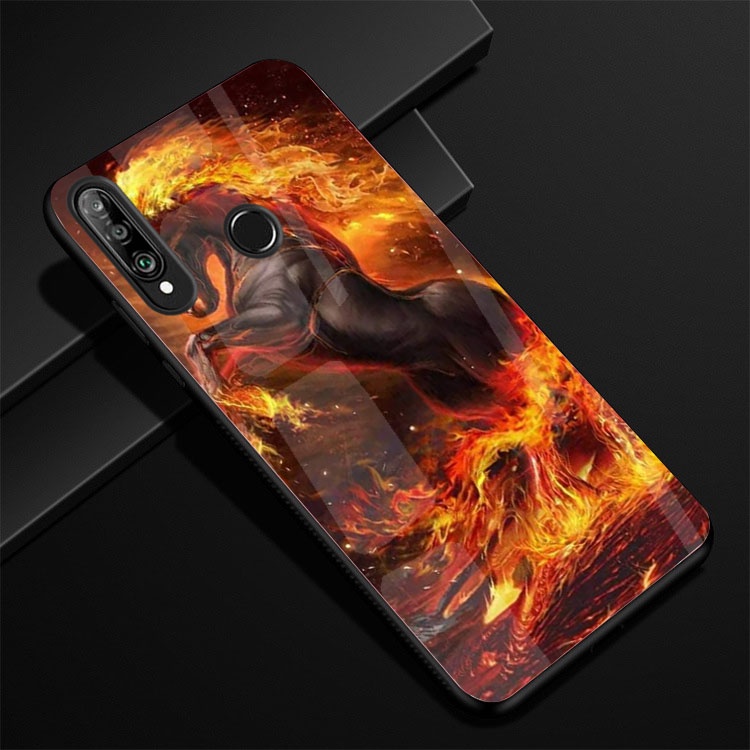 Ốp Lưng HUAWEI P30 Lite mặt kính cường lực cao cấp thiết kế Độc Quyền