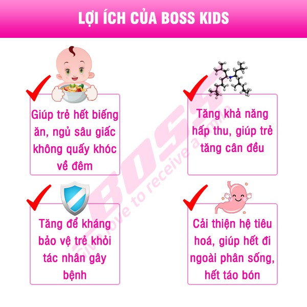 [Combo mua 2 tặng 1] Mua 2 hộp Siro ăn ngon Bosskids tặng ngay 1 hộp Siro tăng chiều cao Bosscalci