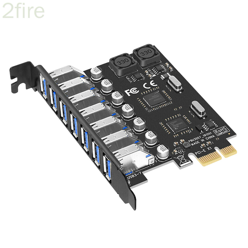 Bảng Mạch Chuyển Đổi Từ Pci-E Sang Usb 3.0 Với 7 Cổng