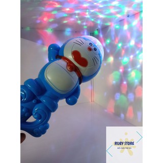 CÂY CỔ VŨ DORAEMON, CÓ ĐÈN LED NHẤP NHÁY 3D, NHẠC SÔI ĐỘNG (Dùng pin)