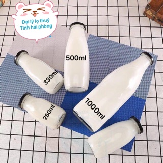 Chai thuỷ tinh starbuck cao cấp 500ml