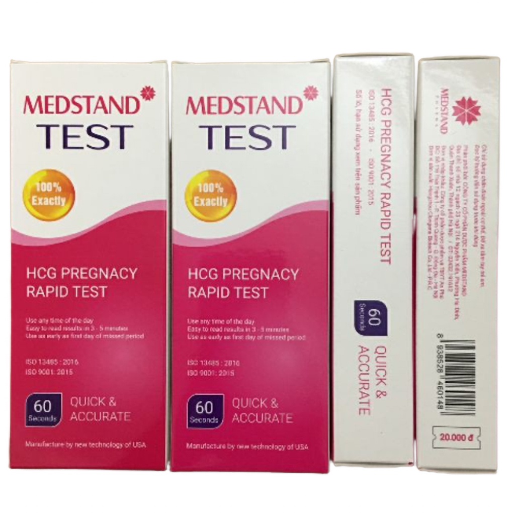 Que thử thai Medstand - Chính xác - Kết quả nhanh - Giao hàng kín đáo, che tên sản phẩm