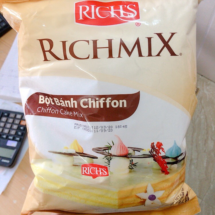 Bột Bánh CHIFFON Rich's Mix 1KG "GIÁ TỐT"