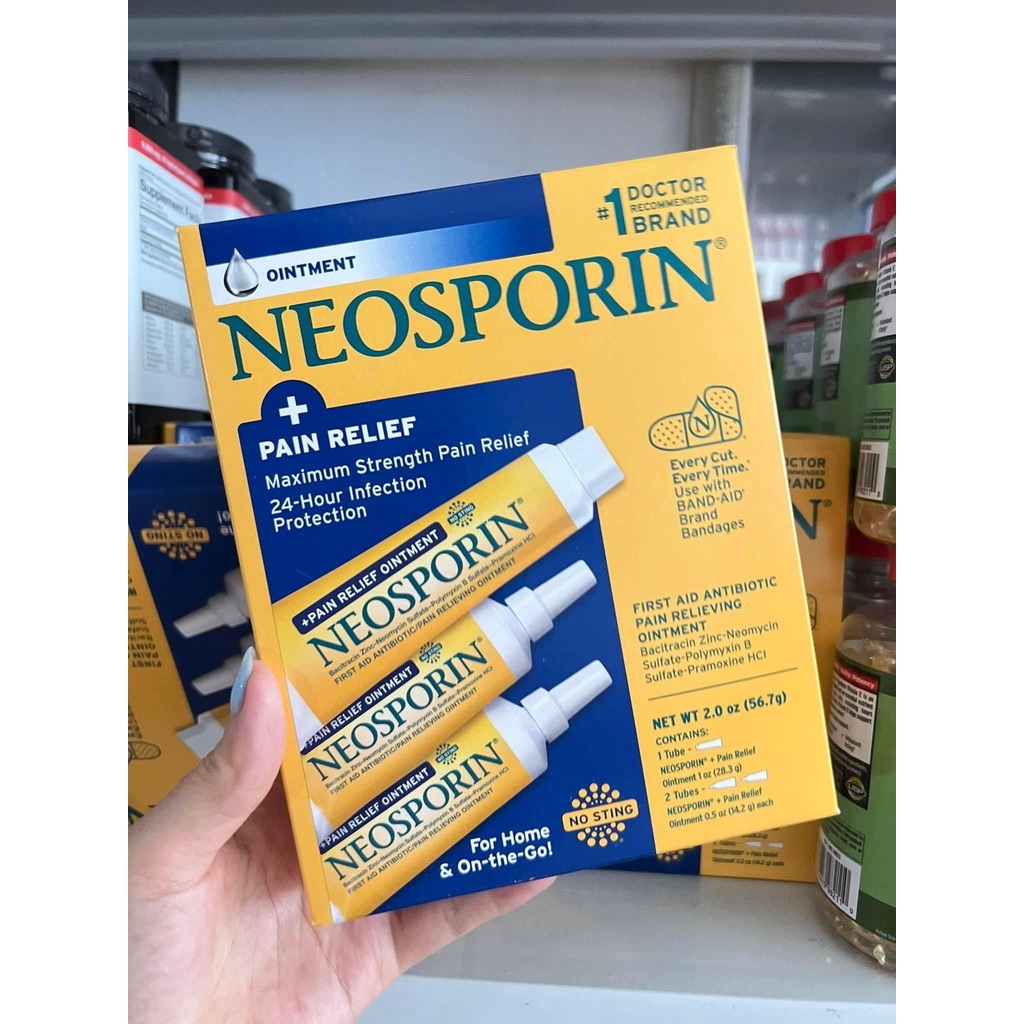 Kem Mỡ Hỗ Trợ Làm Lành Vết Thương - Neosporin Original Ointment