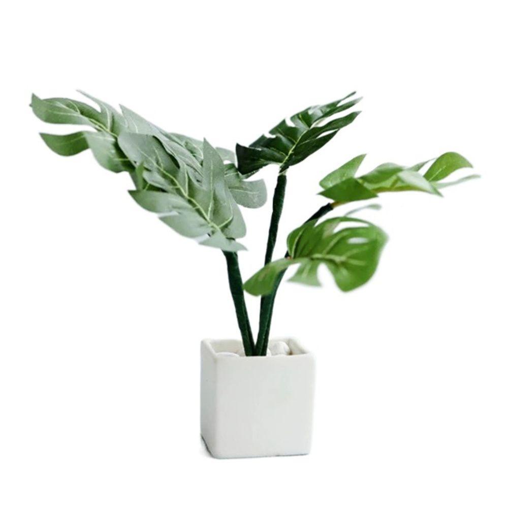 Mô Hình Chậu Cây Mini Tỉ Lệ 1 / 6 / 1 / 12 Dùng Trang Trí Nhà Búp Bê