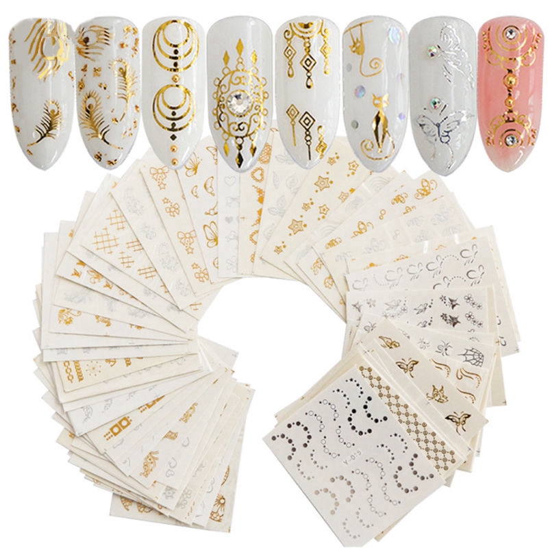 [Hàng mới về] Bộ 30 miếng dán móng hình nhện dễ thương