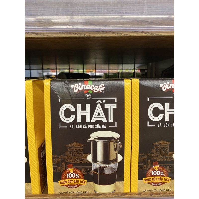 Vina Cafe Chất Sài Gòn Cà Phê Sữa Đá Hộp 290gr (29gr*10 gói)