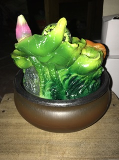 Thác nước phong thuỷ cá chép vàng