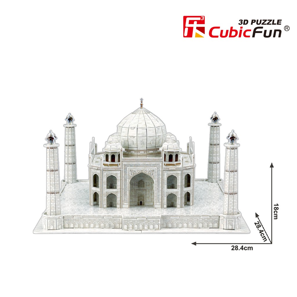 Mô hình lắp ghép 3D Cubic Fun cỡ lớn - Lăng Taj Mahal