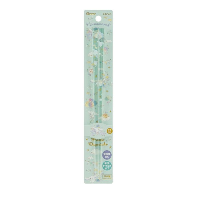 Đũa Nhựa Acrylic 21cm Hình Hello Kitty / My Melody / Pompompurin / Cinnamoroll Hạnh Phúc / AAC45