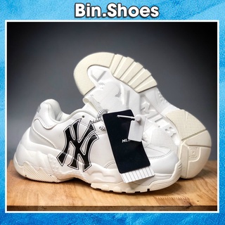 [Kèm Video Thật] Giày MLB NY Độn Đế Tăng Chiều Cao 6cm Nam Nữ Hàng Cao Cấp Full Box