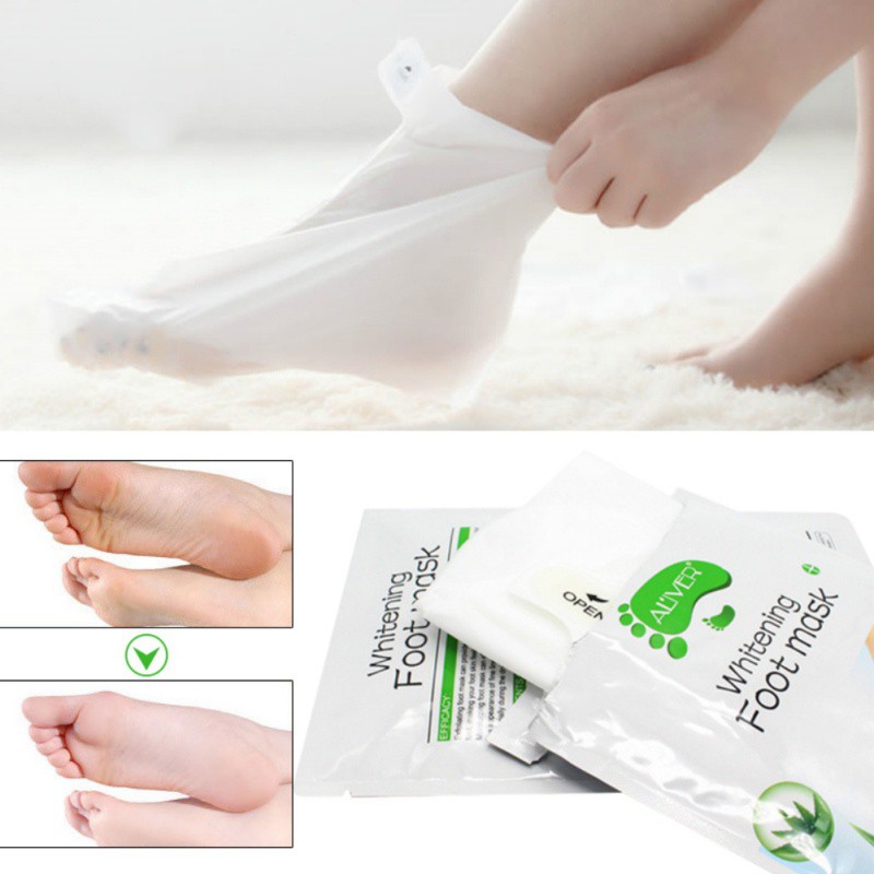 [Hàng mới về] 1 Pair mặt nạ loại bỏ tế bào chết và các vết chai sần cho bàn chân | BigBuy360 - bigbuy360.vn