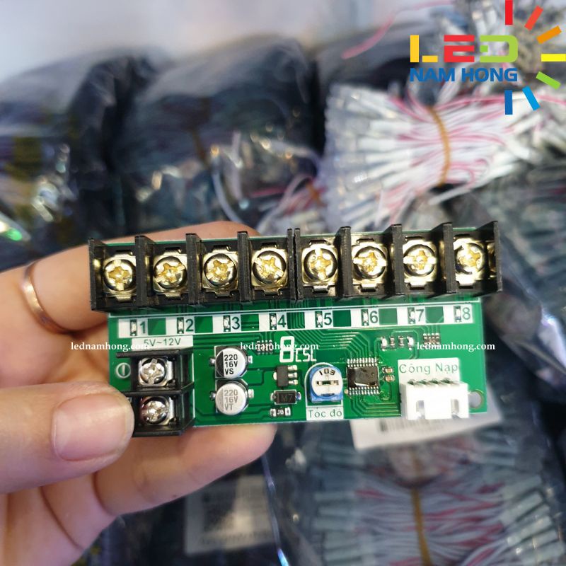 Mạch Led 8 kênh 30A PRO (Led4u)