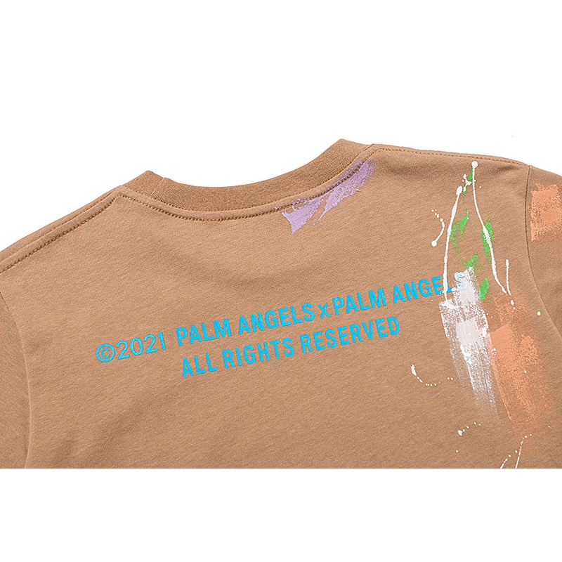 Áo Thun Cotton Tay Ngắn Dáng Rộng In Họa Tiết Trái Dừa Màu Sắc Thời Trang Cho Nam Và Nữ