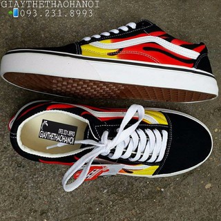 Giày Vans old skool lửa Nam Nữ