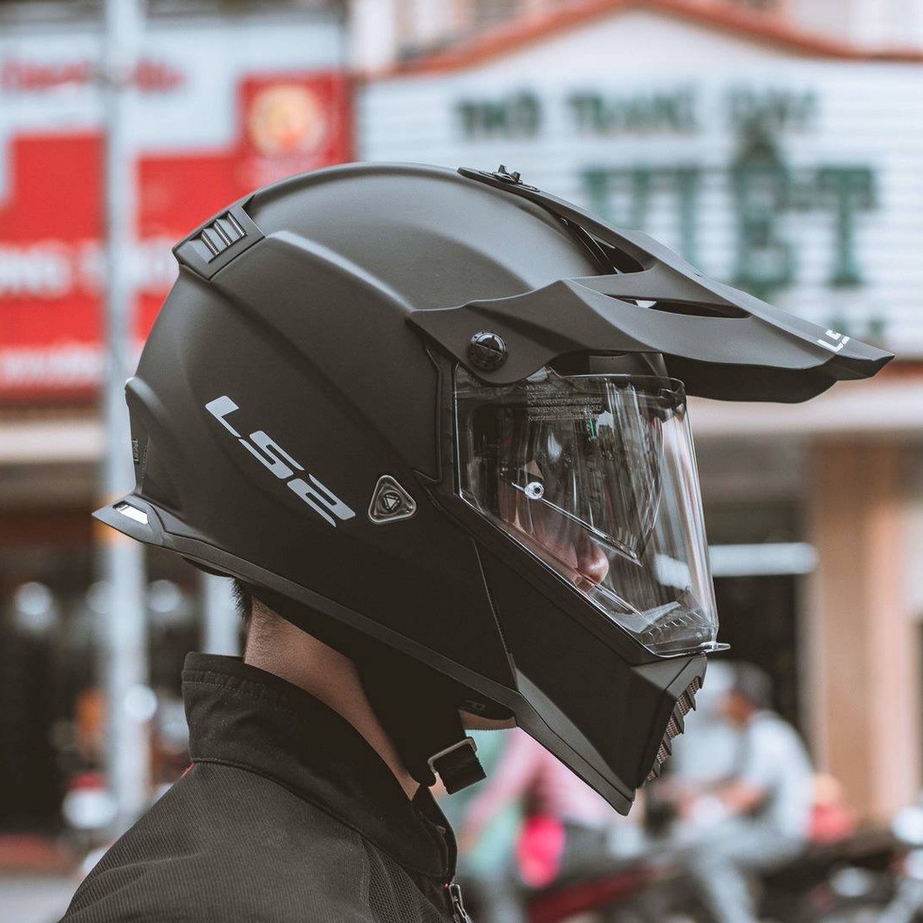 Nón bảo hiểm Dual Sport Fullface LS2 MX436 PINONEER EVO 2 kính - BIKER 176 - Mũ bảo hiểm & Dầu nhớt Vũng Tàu