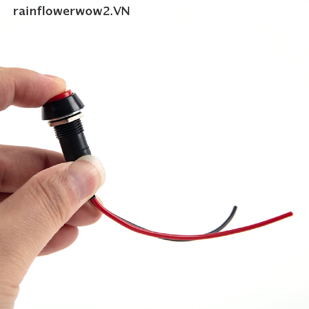 [flower] Công Tắc Nút Bấm Còi Xe Hơi Cỡ Nhỏ Màu Đỏ Xanh Lá [Hoa]