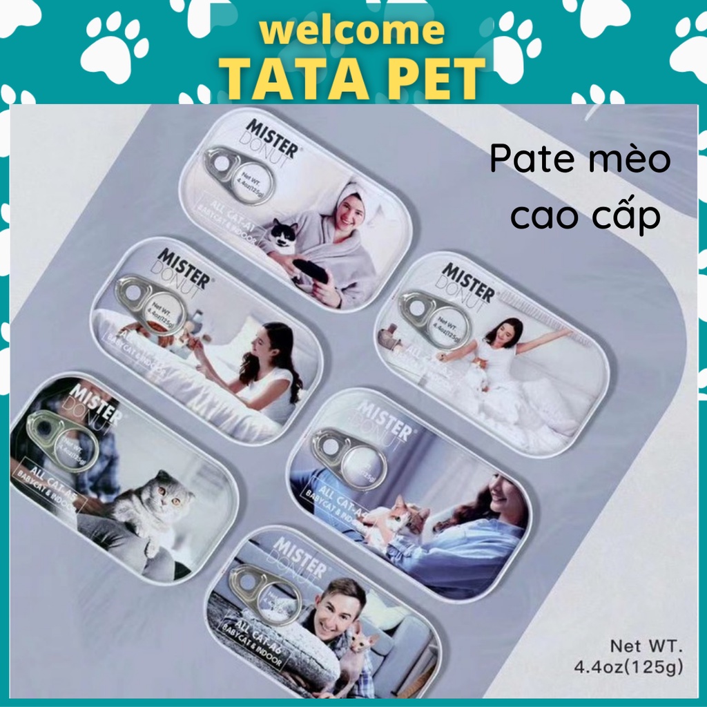 Pate cho mèo cao cấp - Pate MISTER DONUT A