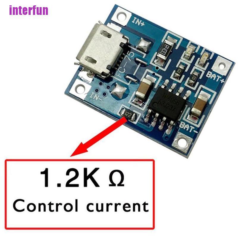 Bộ 2 Bộ Sạc Pin Lithium 1A 5V Tp4056 Chuyên Dụng