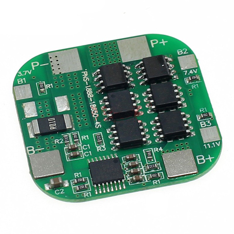 Bảng Mạch Bảo Vệ Pin lithium 6Smd 18650 4S 14.8V 15A