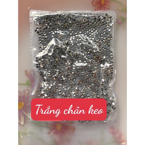 Đá nail- màu trắng bịch 1440v trang trí móng tay