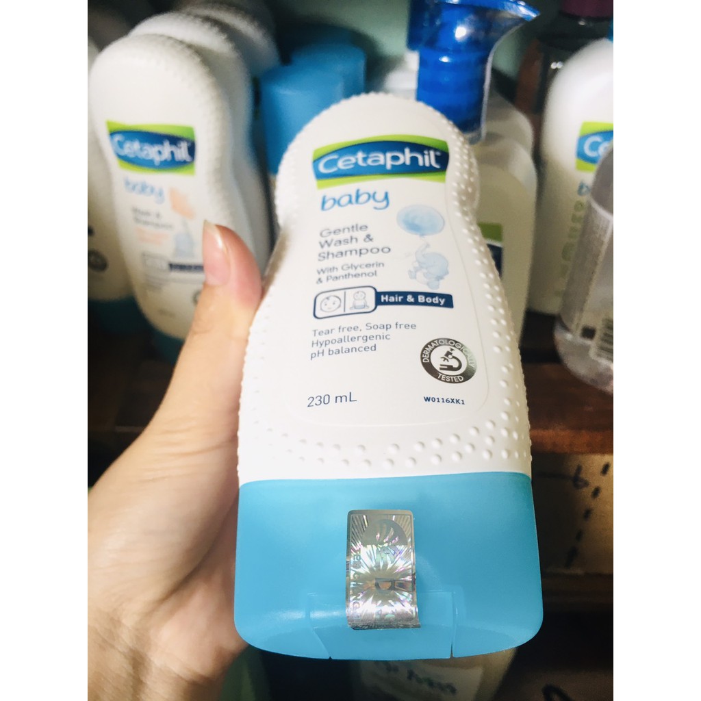 Cetaphil tắm gội 2 in 1 cho bé - Cetaphil Baby Gentle Wash & Shampoo 2in1 230ml