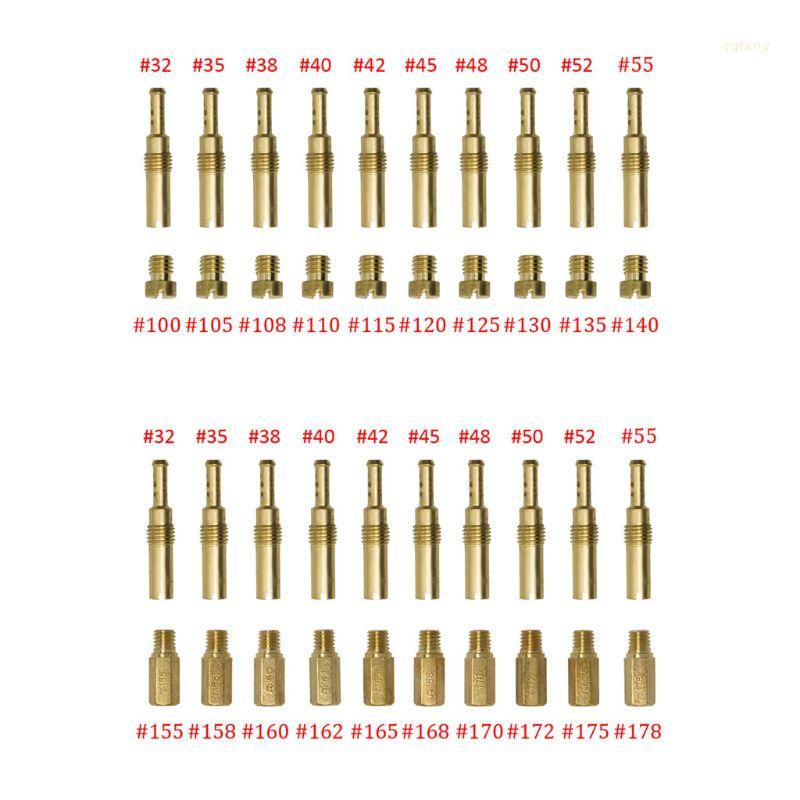 QQ Set 20 phụ kiện thay thế bộ chế hòa khí cho GY6 CVK