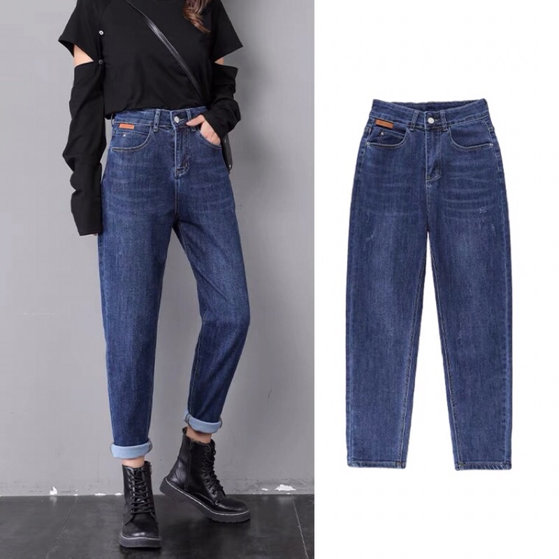 Quần Jeans nữ, baggy jean nữ ống suông, rộng, hottrend 2022 | WebRaoVat - webraovat.net.vn