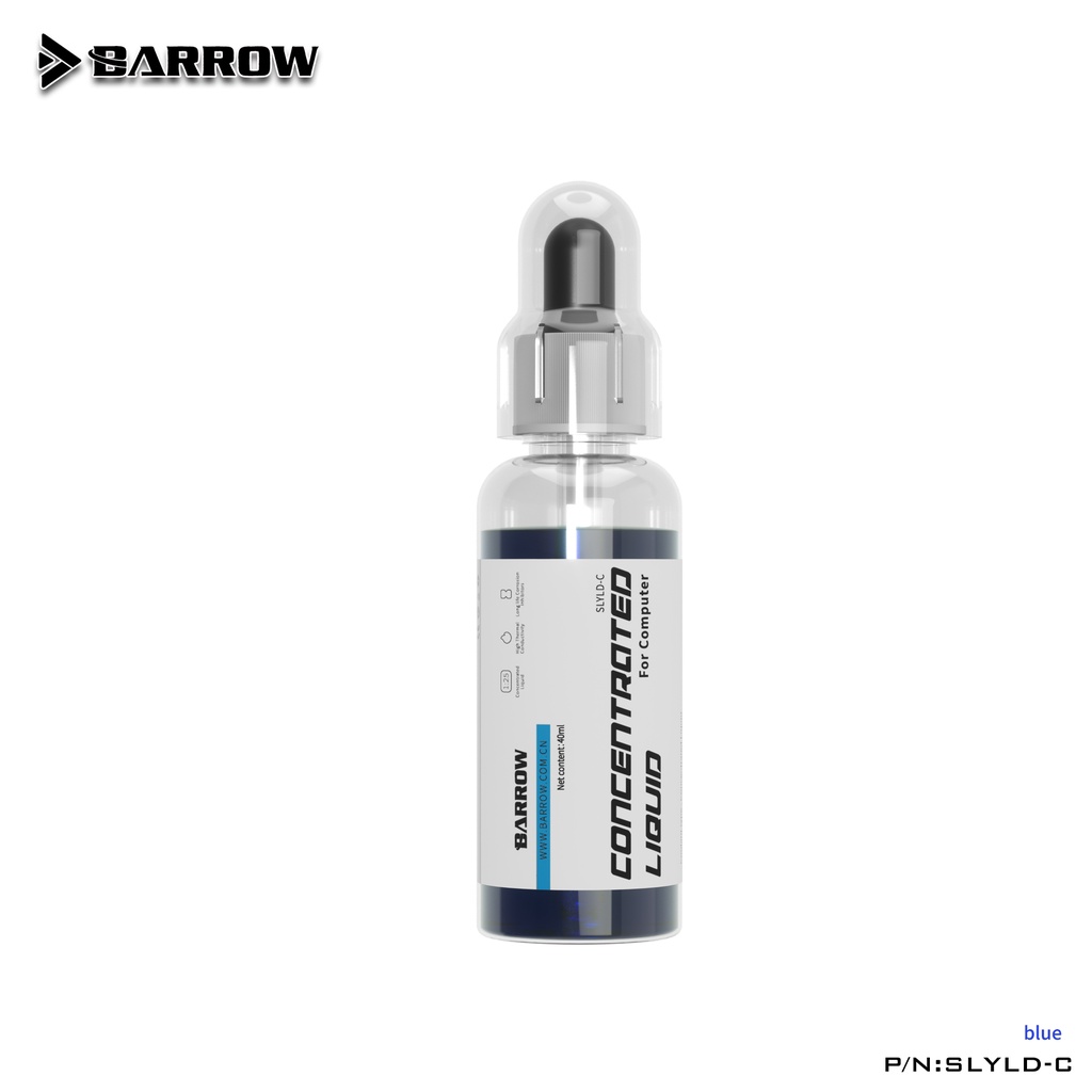 Barrow pecial Chất lỏng làm mát nước đậm đặc Chất lỏng nhiệt khử ion ăn mòn nti cho Máy tính PC 40ML SLYLD-C