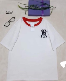 Áo phông NY cổ phối màu (BK)